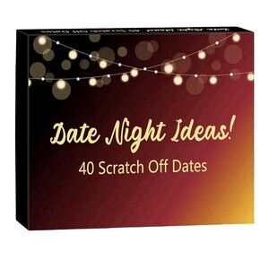 Date Night Mystery Scratch off Date Ideas fun game